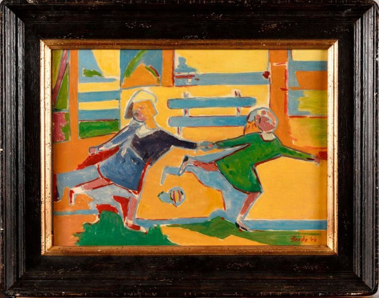 Enfants jouant by Francisco Bores