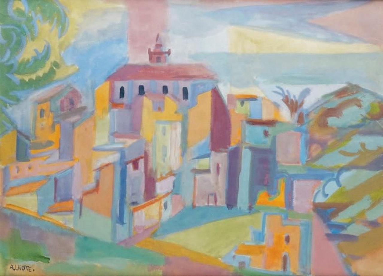 VIEW OF MIRMANDE by André Lhote