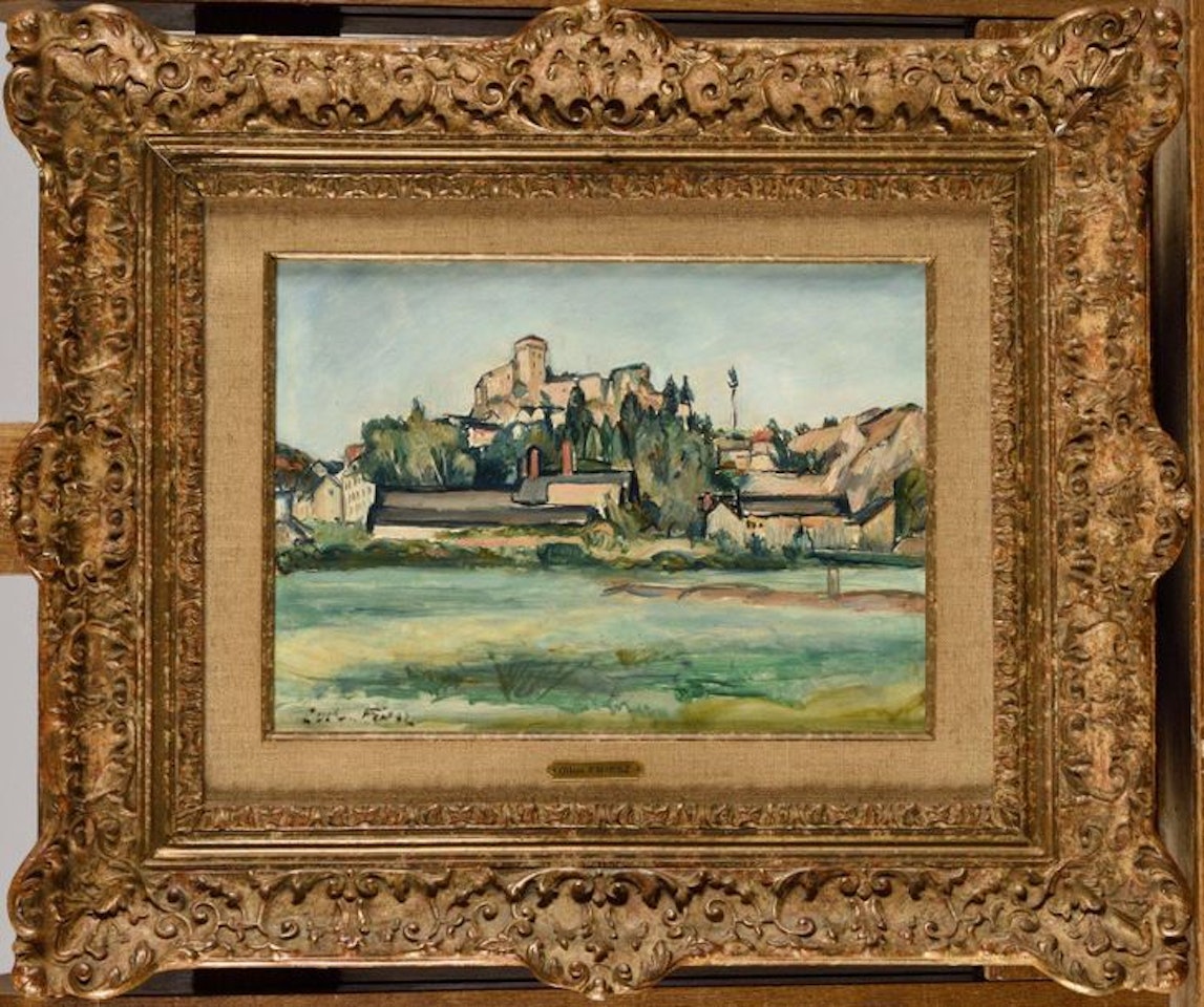 View of a Provencal village by Othon Friesz
