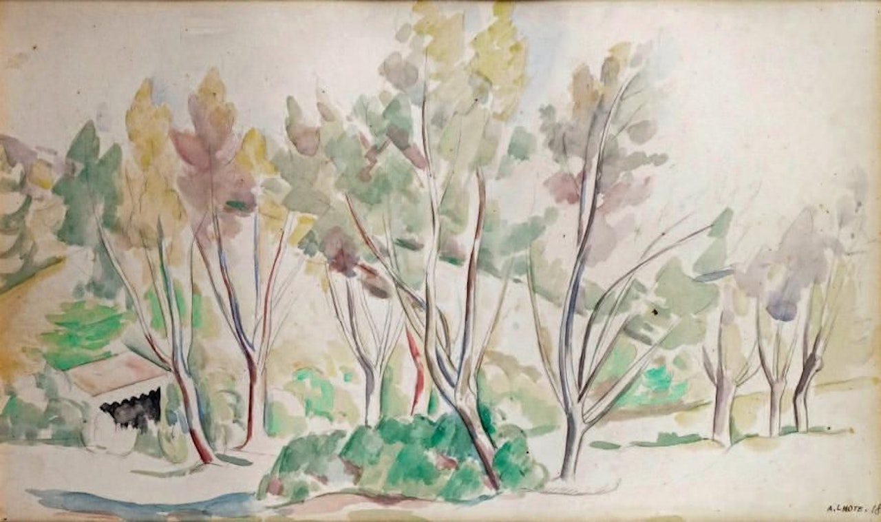 LE BOUQUET D"ARBRES by André Lhote