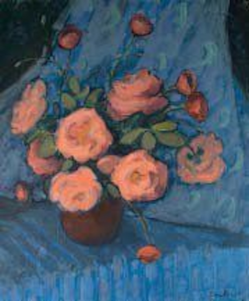 VASE OF FLOWERS by French School