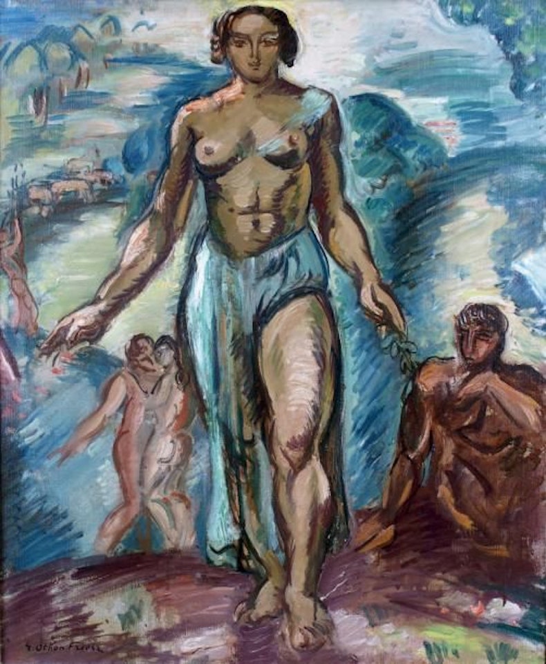 THE BATHER by Othon Friesz