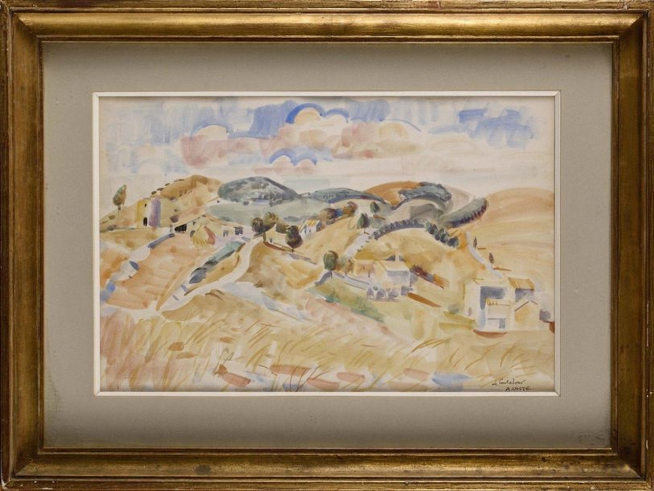 Landscape of the Drôme by André Lhote