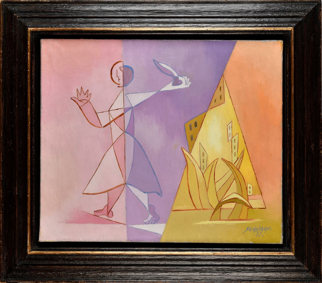 Composition onirique by Leopold Survage