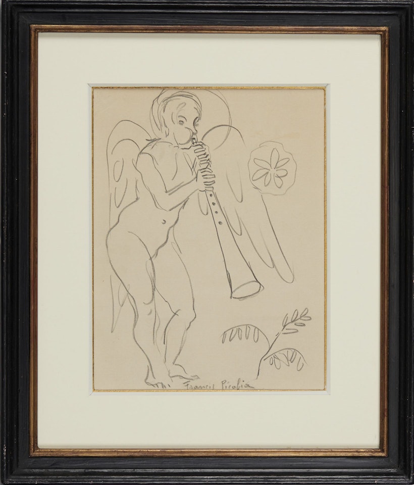 L"ange musicien by Francis Picabia