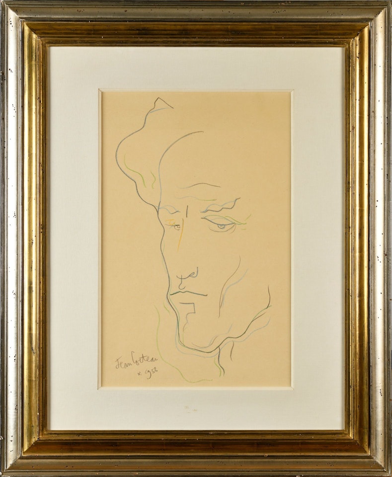 Self-Portrait by Jean Cocteau