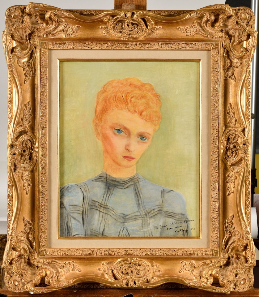 Portrait of Mrs. Jone Allison Barnes by Moïse Kisling
