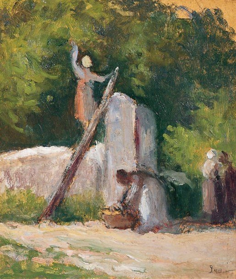 THE FRUIT PICKING by Maximilien Luce