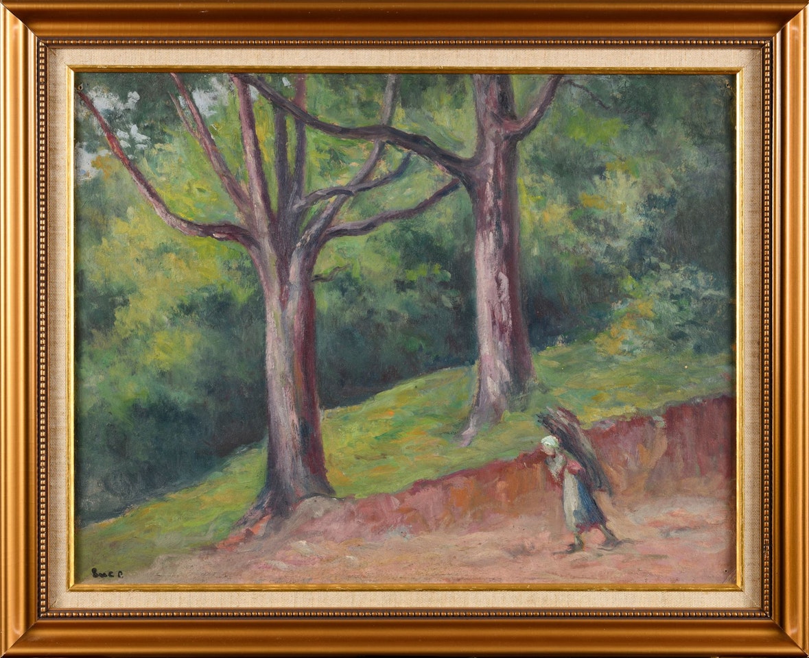 La ramasseuse de fagot by Maximilien Luce