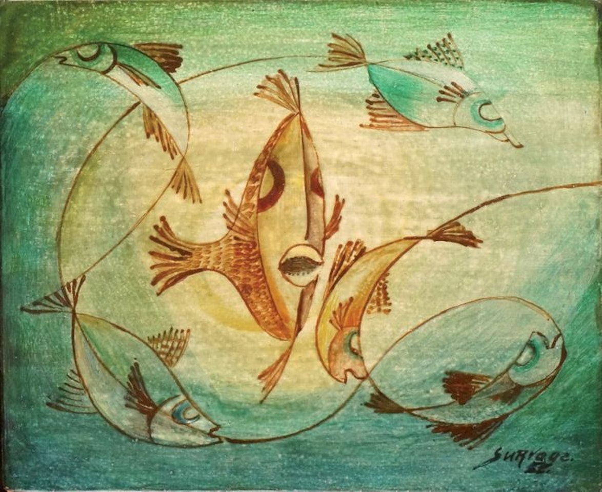 Fish by Leopold Survage
