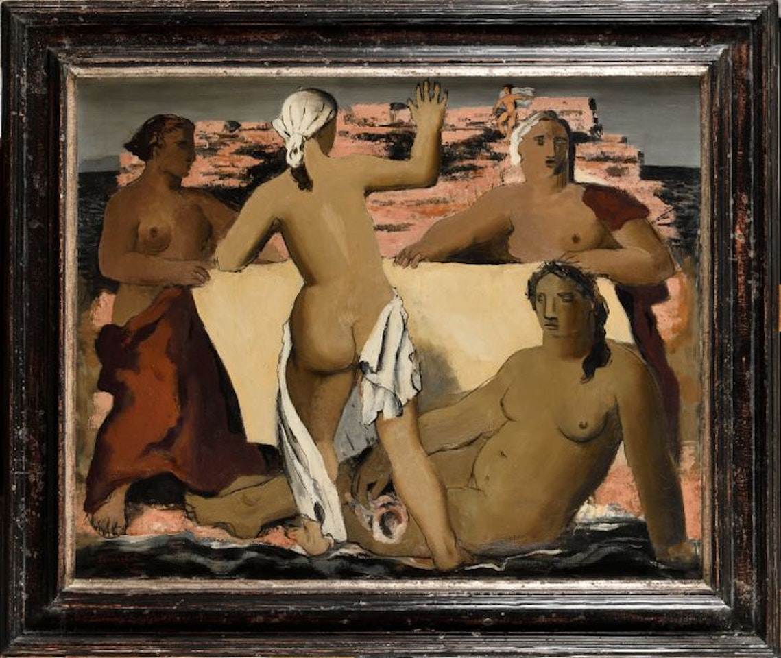 Les baigneuses by Jean Souverbie