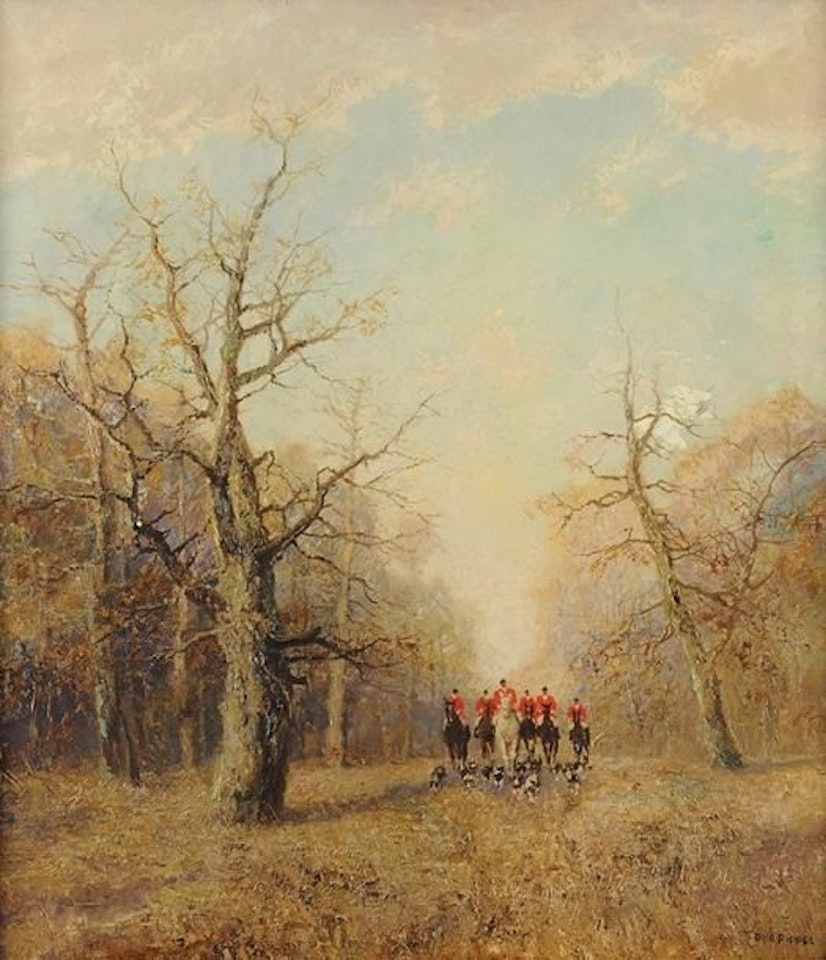 Les Veneurs by Otto Pippel