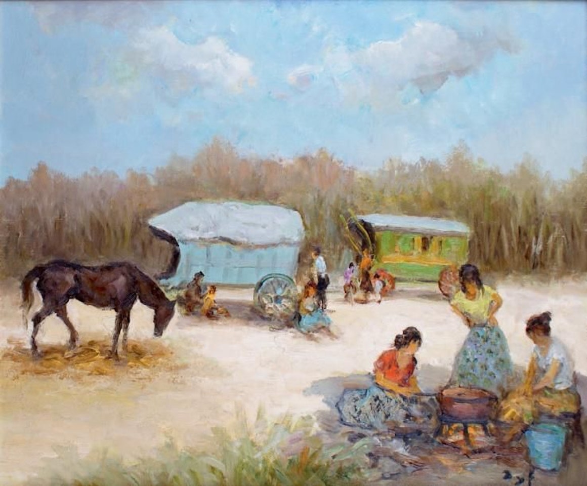 LE CAMP DE GITANS by Marcel Dyf