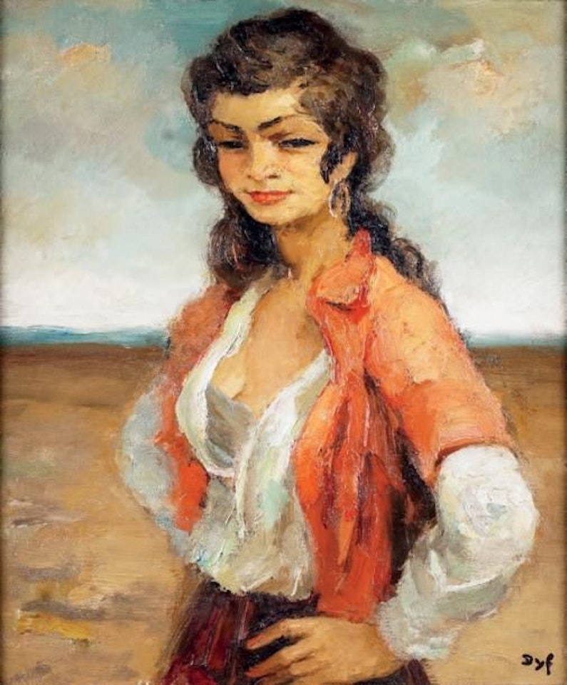 THE YOUNG GITANE by Marcel Dyf