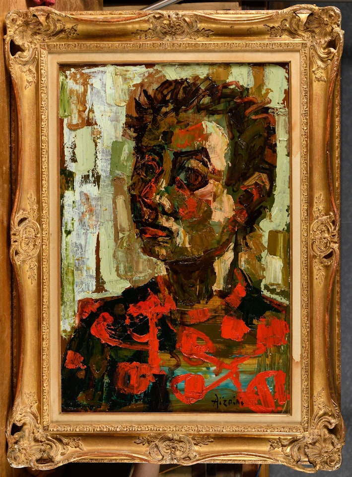 Portrait of a young man by Paul Aizpiri