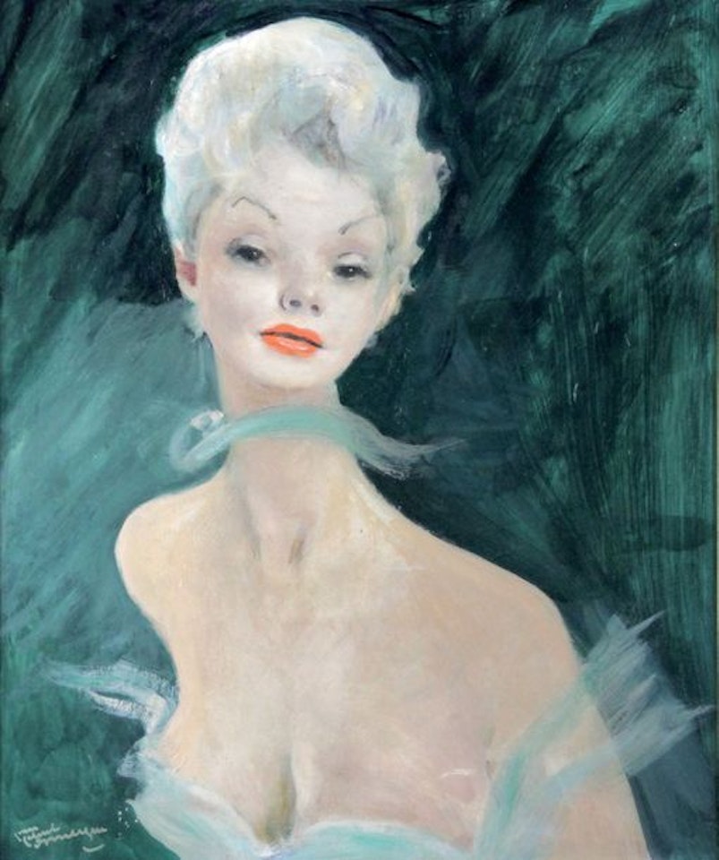 Portrait of Madame B. by Jean Gabriel Domergue