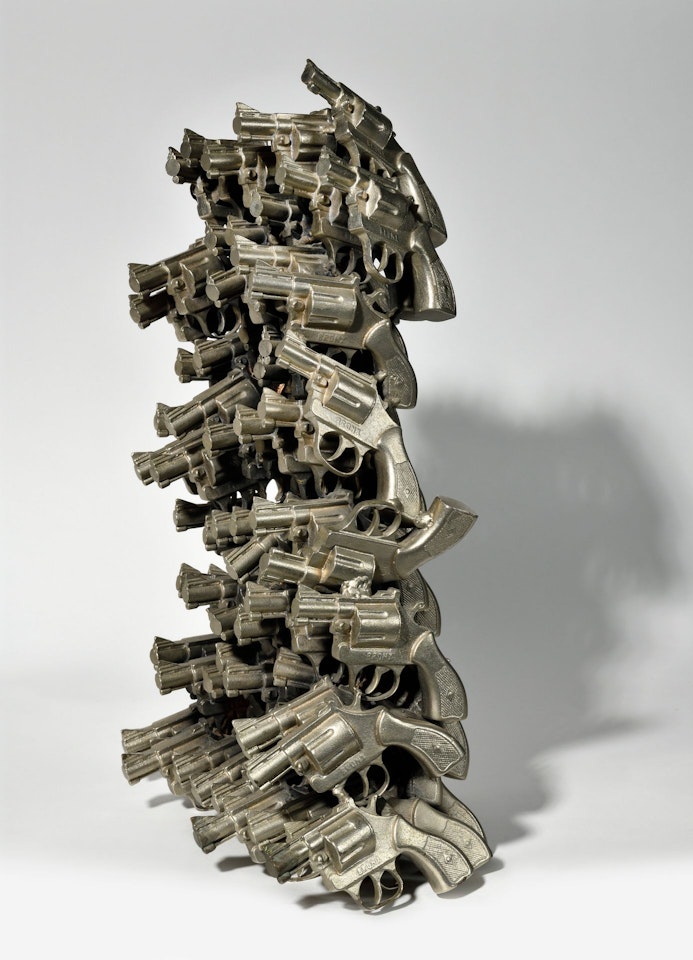 Tools of Persuasion (Accumulation de revolvers) by Arman