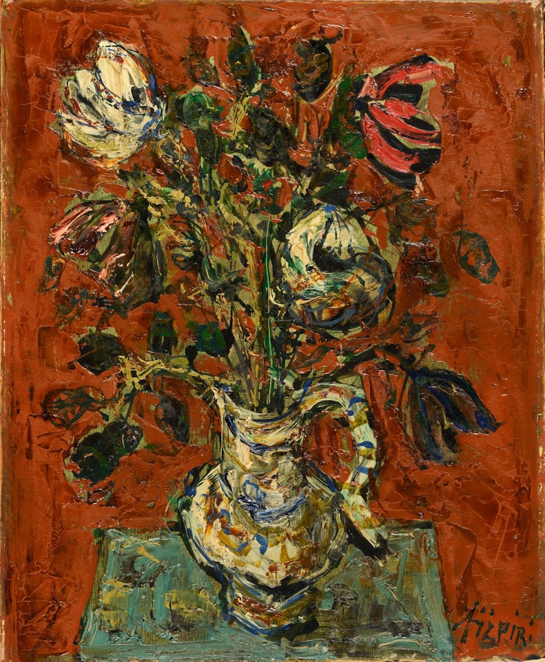 Bouquet dans un pichet by Paul Aizpiri