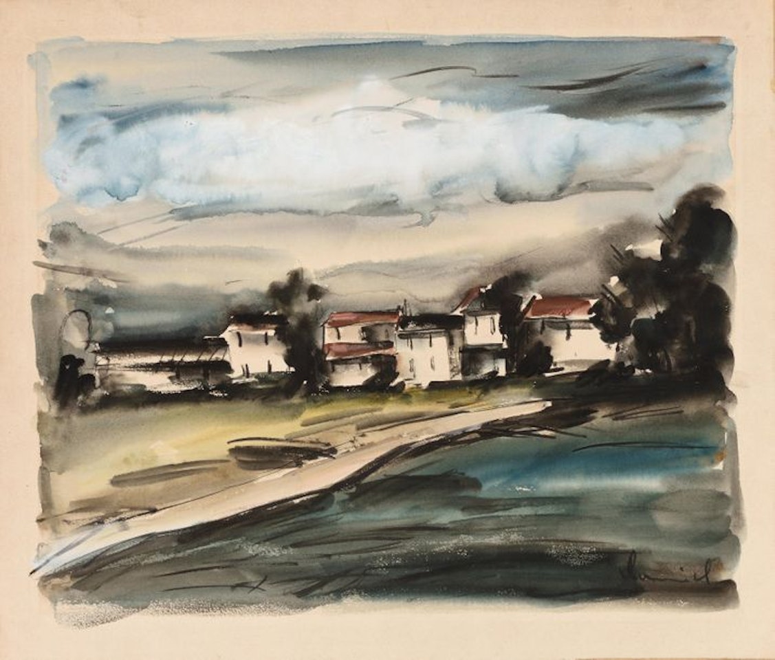 Le Hameau by Maurice de Vlaminck