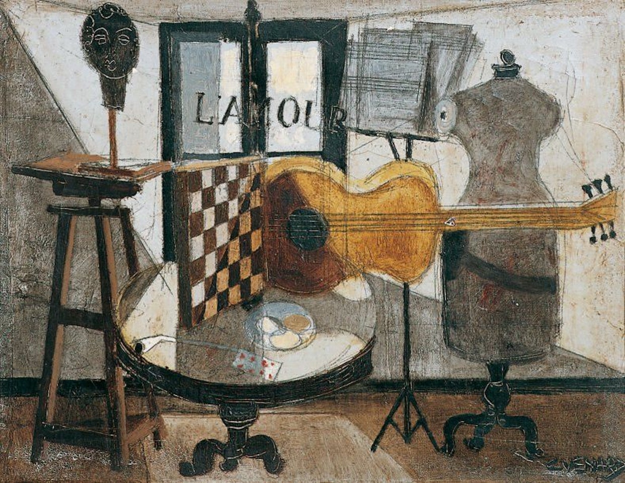 THE WORKSHOP, LOVE, GAME AND CHANCE by Claude Venard