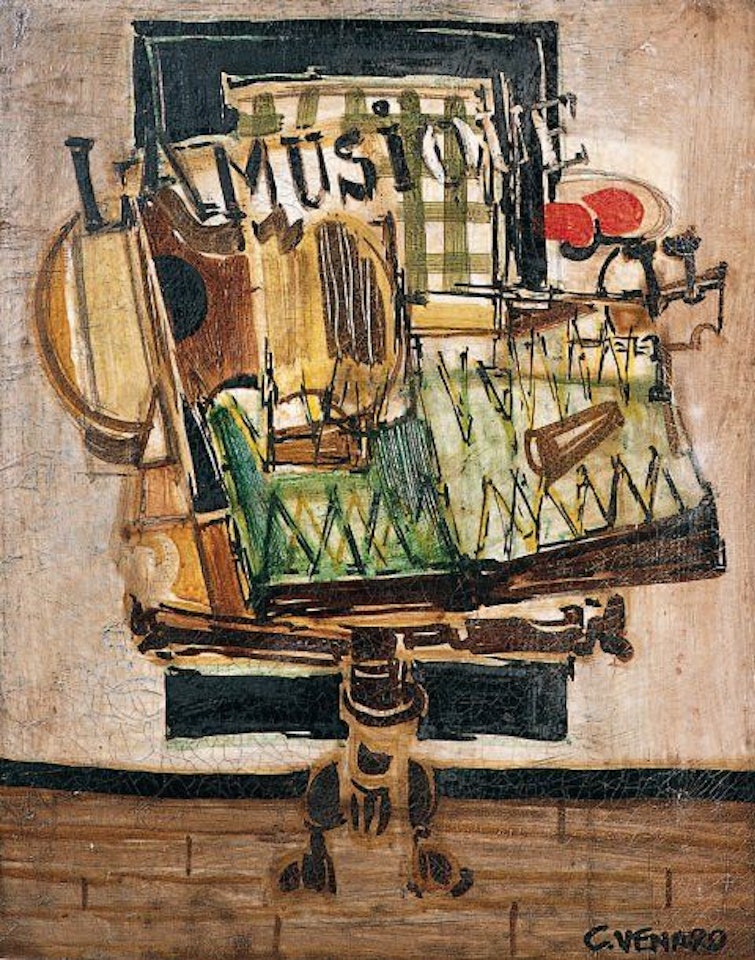 ALLEGORY OF MUSIC by Claude Venard