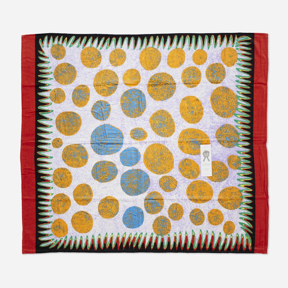 WOW (Works on Whatever) Project Beach Towel by Yayoi Kusama