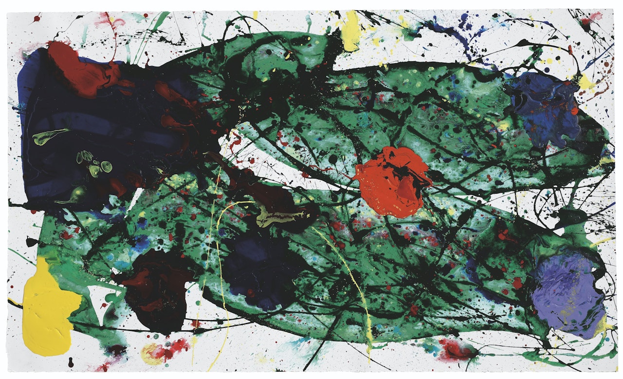 Untitled by Sam Francis