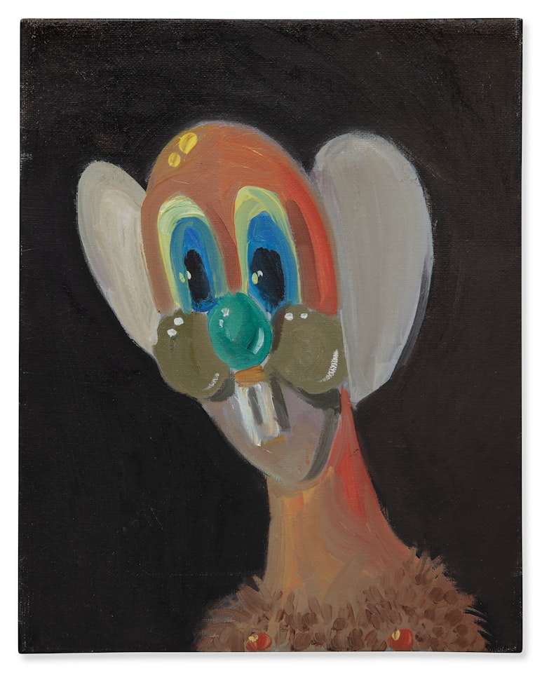 Orange Pod by George Condo