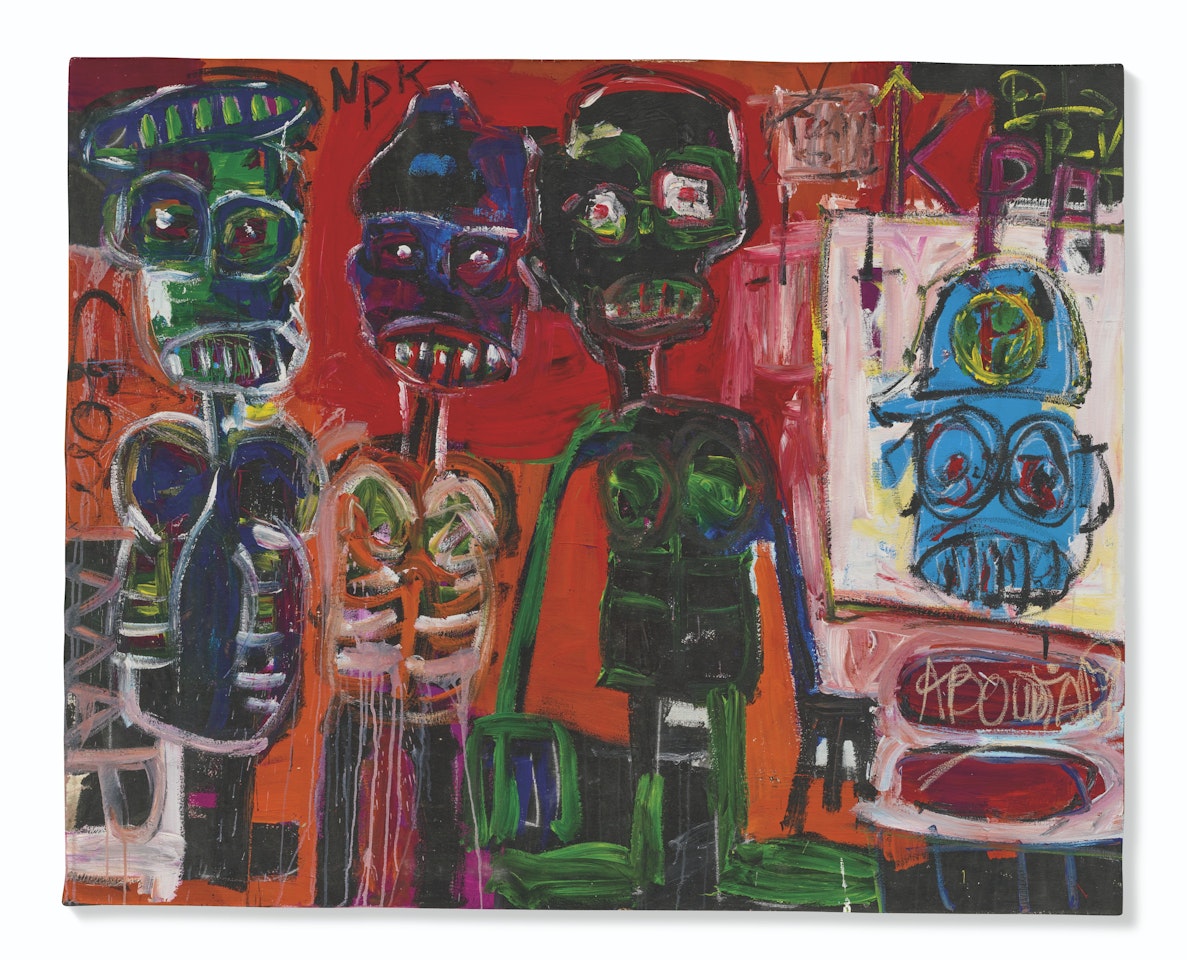 Untitled by Aboudia Abdoulaye Diarrassouba