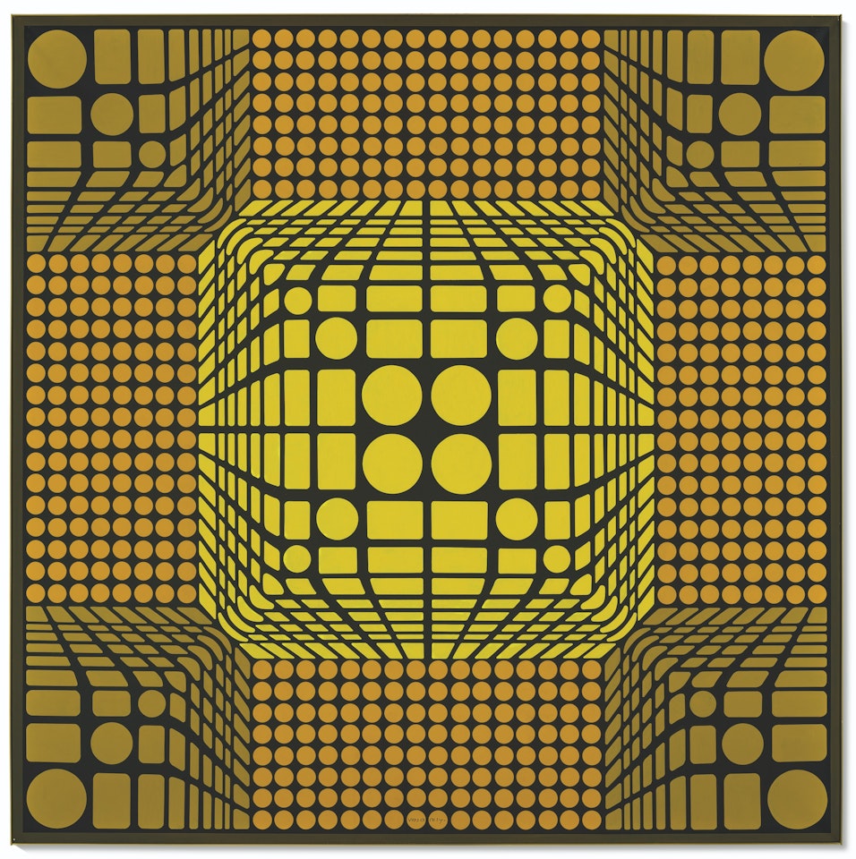 P. 1244 Pentek by Victor Vasarely