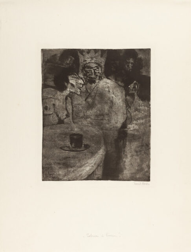 Solomon and his wives by Emil Nolde