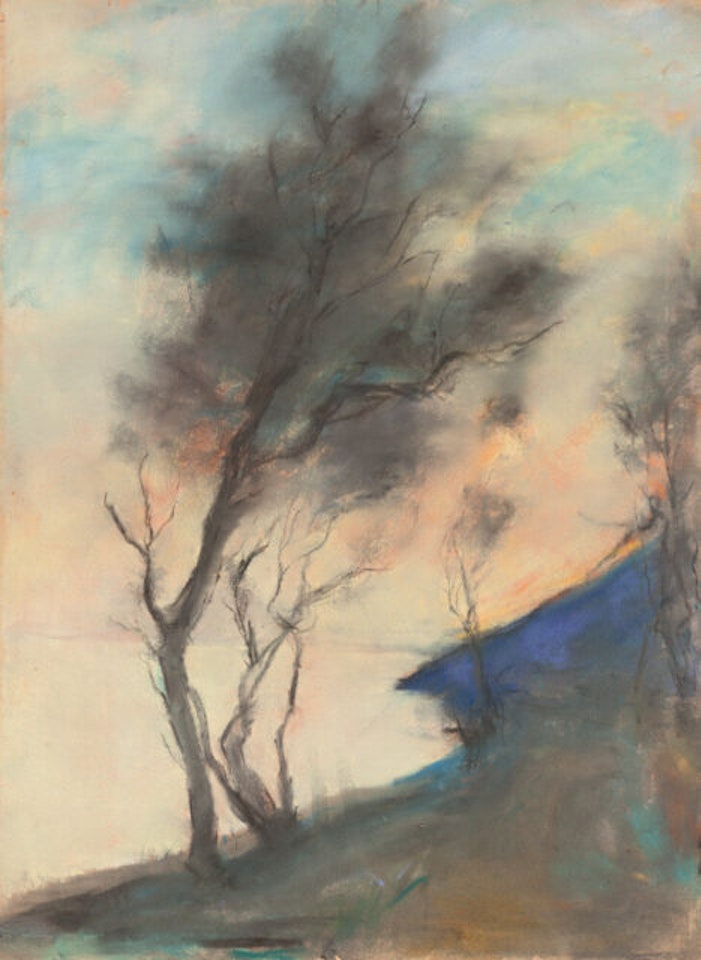 Italian landscape by Lesser Ury