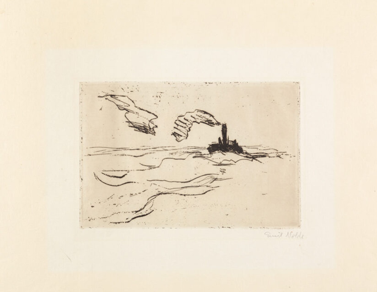 Steamer (class). by Emil Nolde
