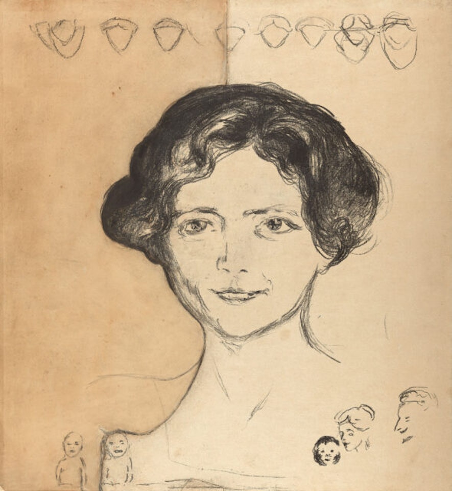Edith Rode by Edvard Munch