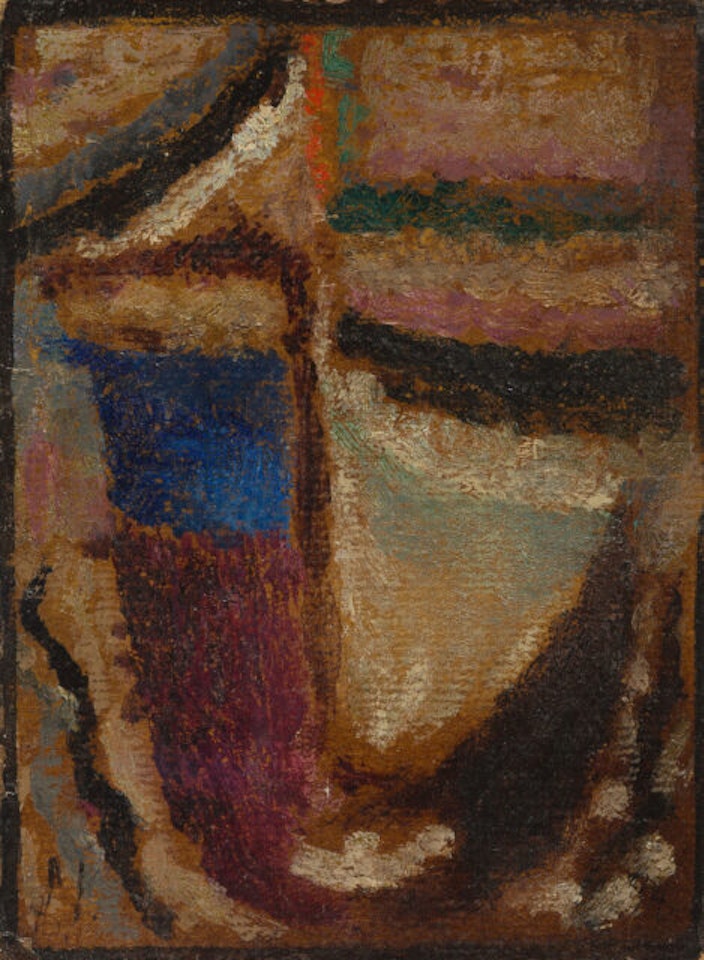 Small meditation x tilted head. by Alexej von Jawlensky