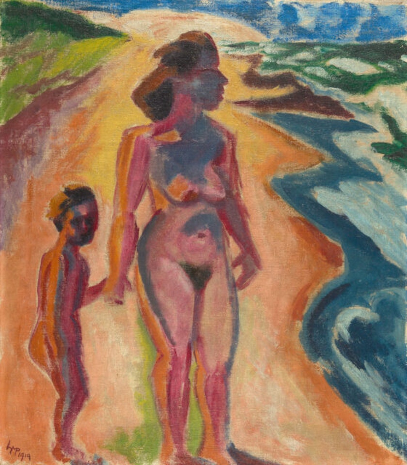 “Before the bath”. by Max Pechstein