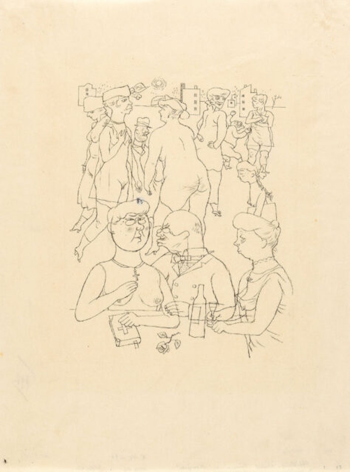 Advertising by George Grosz