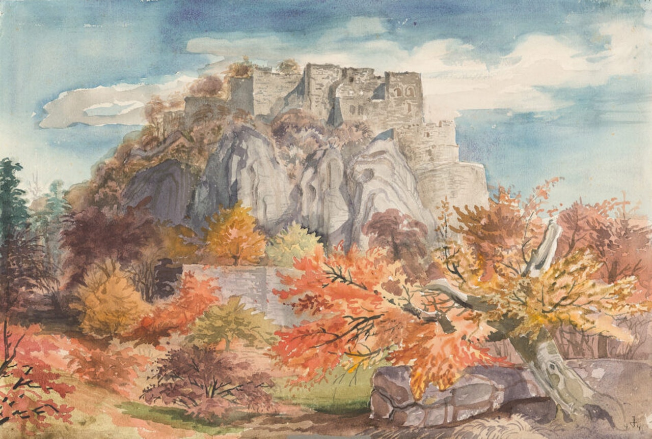 Hohentwiel II (Autumn on the Hohentwiel) by Otto Dix