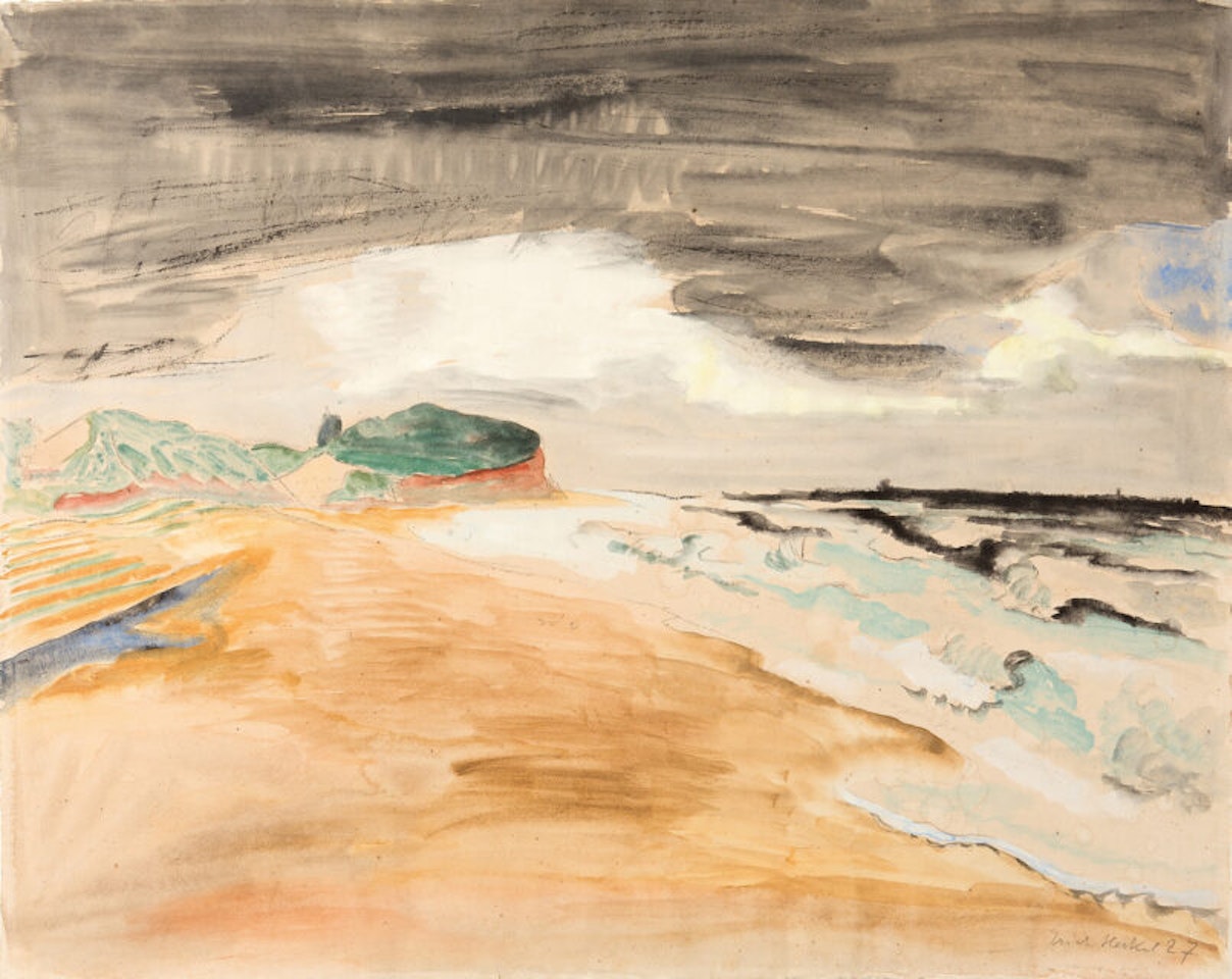 “North Sea Coast” (The Sea near Kampen). by Erich Heckel