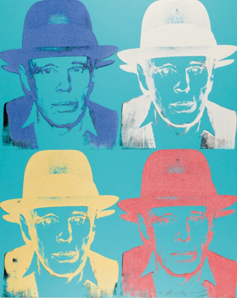 Joseph Beuys by Andy Warhol