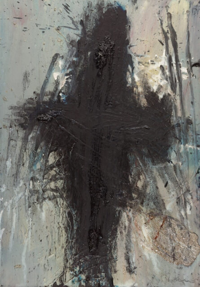 Cross. by Arnulf Rainer