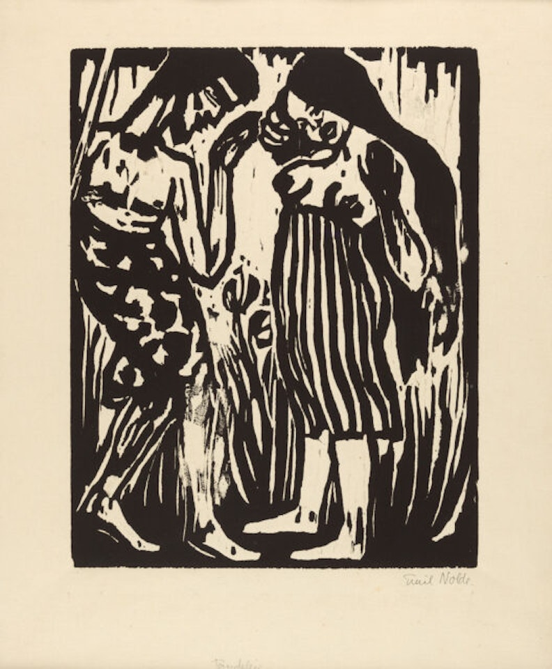 Dalliance by Emil Nolde