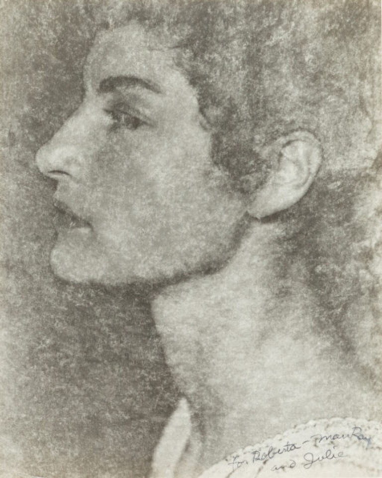 Portrait of Juliet. by Man Ray