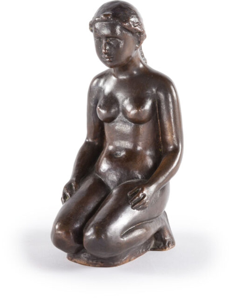 La young girl agenouillée by Aristide Maillol