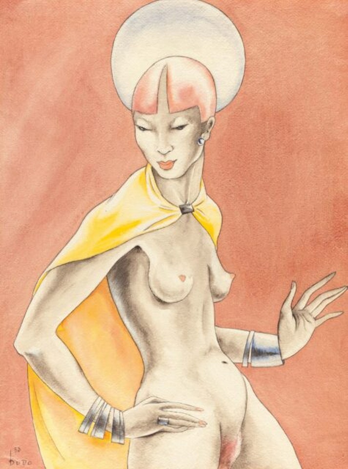 “The Madonna of the Street Girls”. by Dodo (Dörte Clara Wolff)