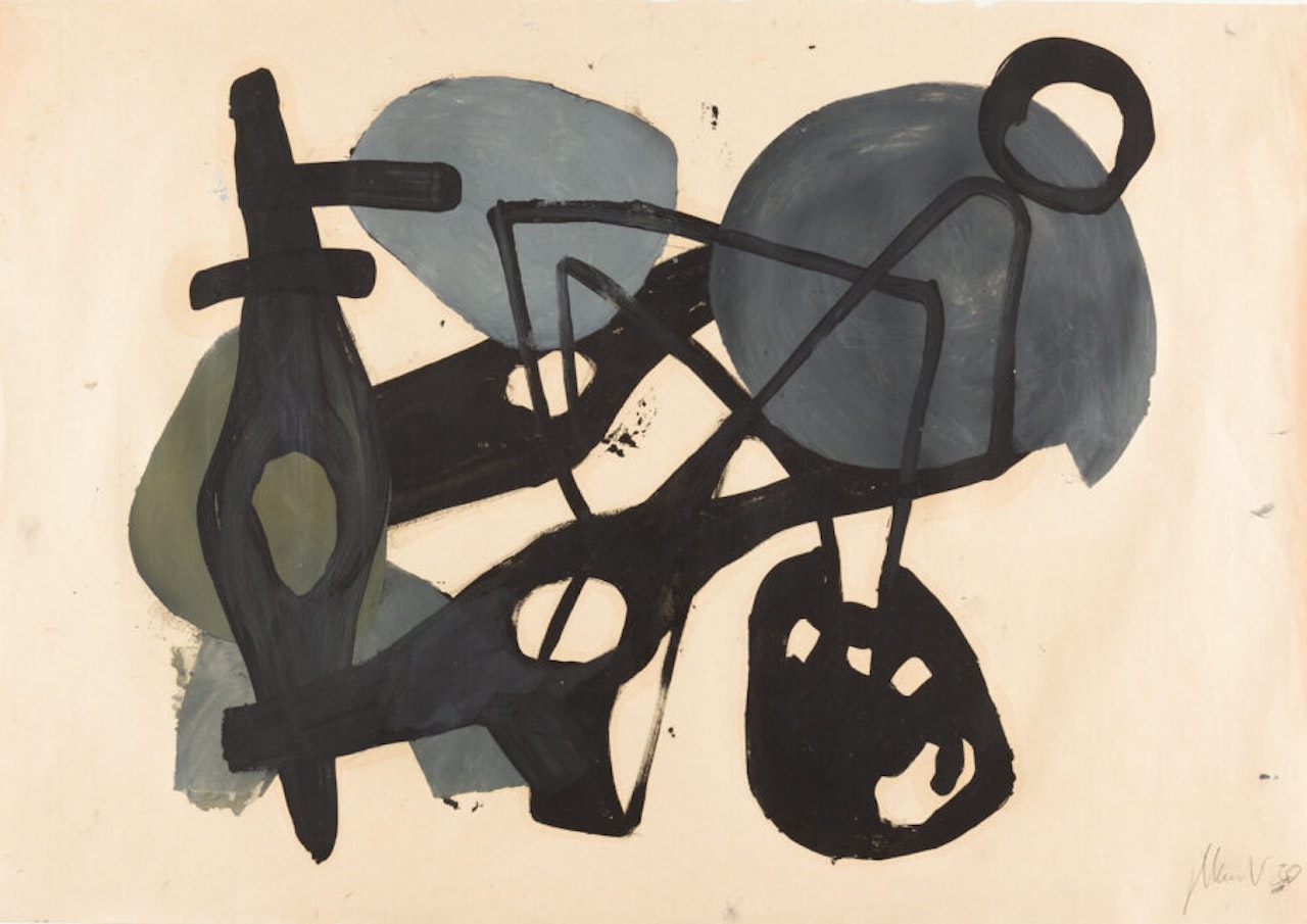 Untitled. by Fritz Winter