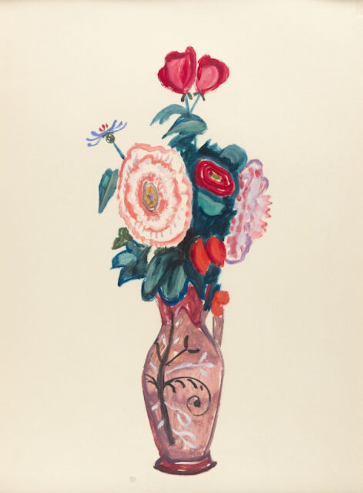 Tall bouquet. by Gabriele Münter