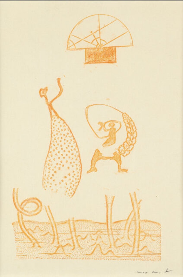Wunderhorn. by Max Ernst