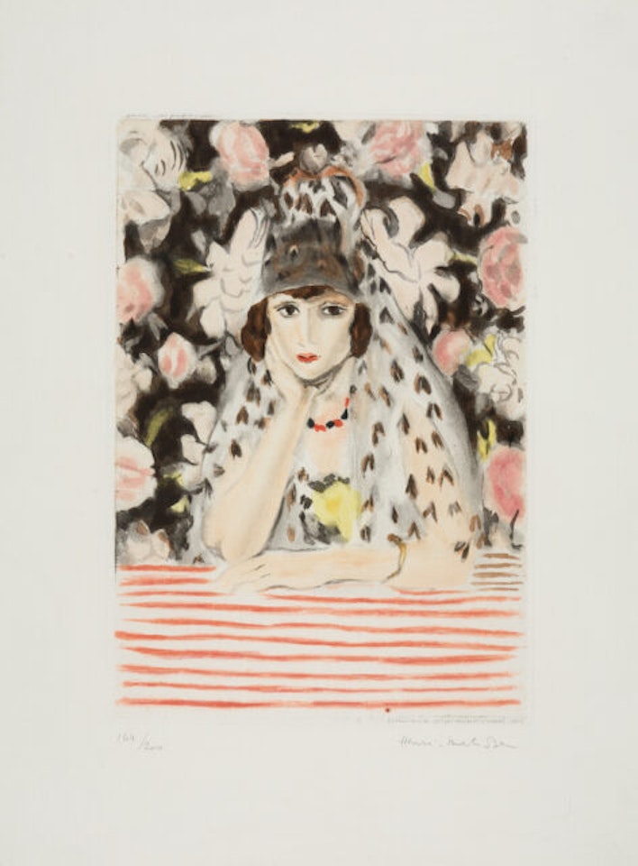 Spanish à la mantille by Henri Matisse