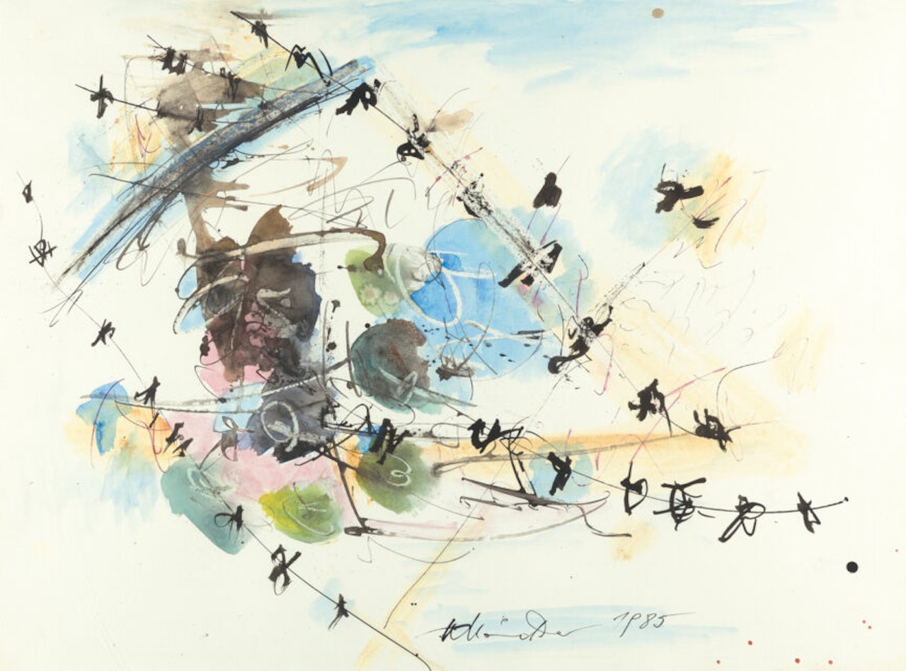 Delicate traces. by Hans Staudacher